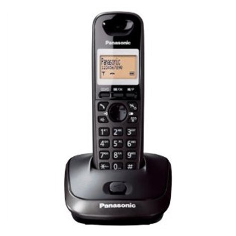 Panasonic | KX-TG2511FX | Built-in display | Caller ID | Black | Conference call | Phonebook capacity 50 entries | Speakerphone - 2